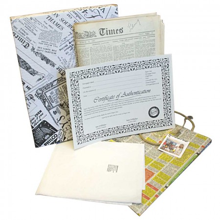 Newspaper Gift - Birthdate historic news papers from the U.K